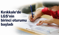 Kırıkkale'de LGS'nin Birinci Oturumu Başladı