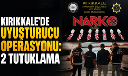Kırıkkale'de narkotik madde operasyonu: 2 tutuklama