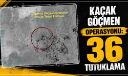 Kaçak göçmen operasyonu: 36 tutuklama