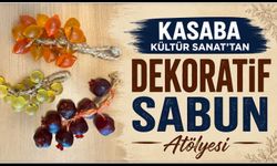 Kasaba Kültür Sanat’tan Dekoratif Sabun Atölyesi