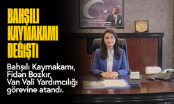 Bahşılı Kaymakamı değişti