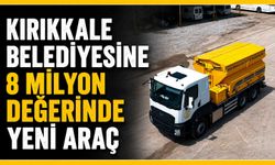 Kırıkkale Belediyesine 8 milyon değerinde yeni araç