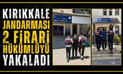 Kırıkkale jandarması 2 firari hükümlüyü yakaladı