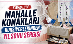 Kırıkkale’de Mahalle Konakları kursiyerlerinden yıl sonu sergisi