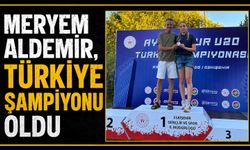 Meryem Aldemir, Türkiye Şampiyonu oldu