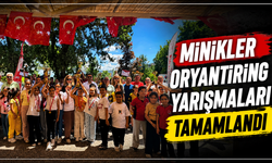 Minikler Oryantiring Yarışmaları tamamlandı