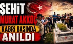 Şehit Murat Akkoç kabri başında anıldı