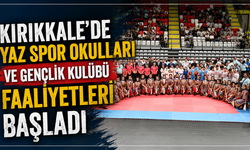 Kırıkkale'de Yaz Spor Okulları ve Gençlik Kulübü faaliyetleri başladı