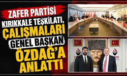 Zafer Partisi Kırıkkale teşkilatı, çalışmaları Genel Başkan Özdağ’a anlattı