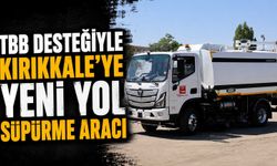 TBB desteğiyle Kırıkkale'ye yeni yol süpürme aracı