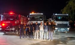 Aydın'daki orman yangınına Eskişehir'den destek