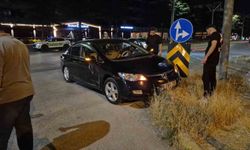 Eskişehir'de otomobil ile ticari taksi çarpıştı