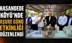 Hasandede Köyü'nde Aşure Günü etkinliği düzenlendi