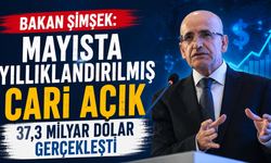 Bakan Şimşek: "Mayısta yıllıklandırılmış cari açık 37,3 milyar dolar gerçekleşti"