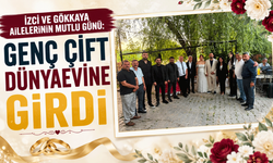 İzci ve Gökkaya ailelerinin mutlu günü: Genç çift dünyaevine girdi
