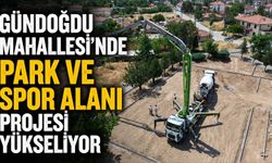 Gündoğdu Mahallesi'nde park ve spor alanı projesi yükseliyor