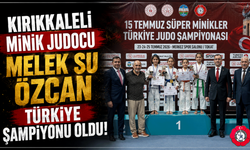 Kırıkkaleli Judocu Melek Su Özcan Türkiye Şampiyonu oldu