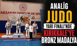 ANALİG Judo Yarı Finali'nde Kırıkkale'ye bronz madalya