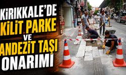 Kırıkkale’de kilit parke ve andezit taşı onarımı