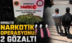 Kırıkkale’de narkotik operasyonu: 2 gözaltı