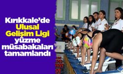 Kırıkkale’de Ulusal Gelişim Ligi yüzme müsabakaları tamamlandı