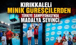 Kırıkkaleli minik güreşçilerden Türkiye Şampiyonası'nda madalya sevinci