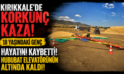 Hububat elevatörünün altında kalan 18 yaşındaki işçi hayatını kaybetti