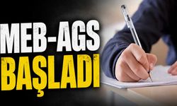 MEB-AGS başladı