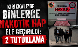 Kırıkkale’de binlerce nakotik hap ele geçirildi: 2 tutuklama