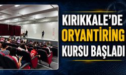 Kırıkkale'de oryantiring kursu başladı