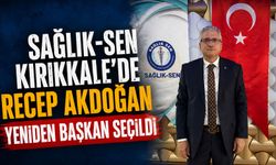 Sağlık-Sen Kırıkkale'de Recep Akdoğan yeniden başkan seçildi