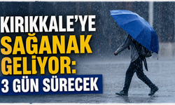 Kırıkkale'ye sağanak uyarısı: 3 gün sürecek
