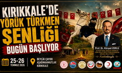Kırıkkale'de Yörük Türkmen Şenliği bugün başlıyor