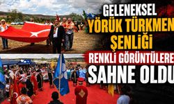 Geleneksel Yörük Türkmen Şenliği renkli görüntülere sahne oldu