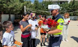 Jandarmadan öğrencilere trafik eğitimi