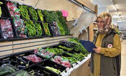 Marketlerde tarımsal ürün fiyatları denetlendi