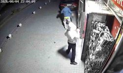 Marketten içecek çalan çocuklar kamerada