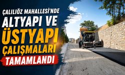 Çalılıöz Mahallesi'nde altyapı ve üstyapı çalışmaları tamamlandı