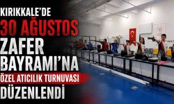 Kırıkkale’de 30 Ağustos Zafer Bayramı’na özel atıcılık turnuvası düzenlendi