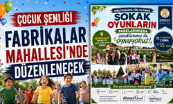 Çocuk Şenliği Fabrikalar Mahallesi’nde düzenlenecek