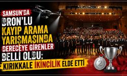 Samsun’da dron’lu kayıp arama yarışmasında dereceye girenler belli oldu: Kırıkkale ikincilik elde etti