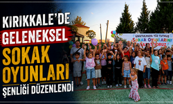 Kırıkkale’de Geleneksel Sokak Oyunları Şenliği düzenlendi