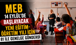 MEB 14 Eylül'de başlayacak yeni eğitim-öğretim yılı için 81 ile genelge gönderdi