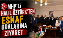 MHP’li Halil Öztürk’ten esnaf odalarına ziyaret