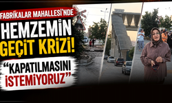 Fabrikalar Mahallesi’nde hemzemin geçit krizi: “Kapatılmasını istemiyoruz”