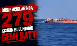 Girne açıklarında katamaran tipi yolcu gemisi battı