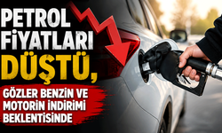 Petrol fiyatları düştü, gözler benzin ve motorin indirimi beklentisinde