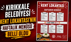 Kırıkkale Kent Lokantası’nın haftalık menüsü belli oldu: 4 çeşit yemek 100 TL