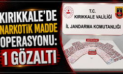 Kırıkkale’de narkotik madde operasyonu: 1 gözaltı