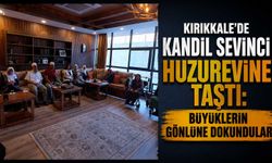 Kırıkkale’de kandil sevinci huzurevine taştı: Büyüklerin gönlüne dokundular